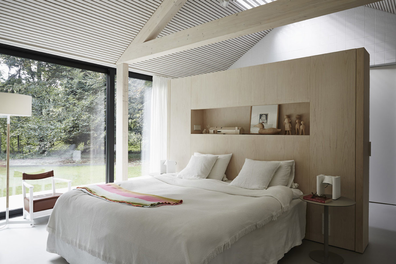 modern cabin interior
