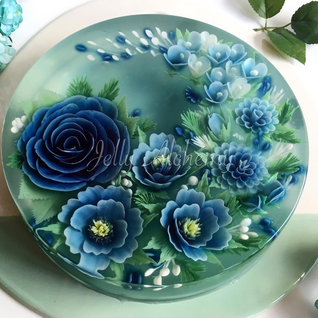 flower cakes