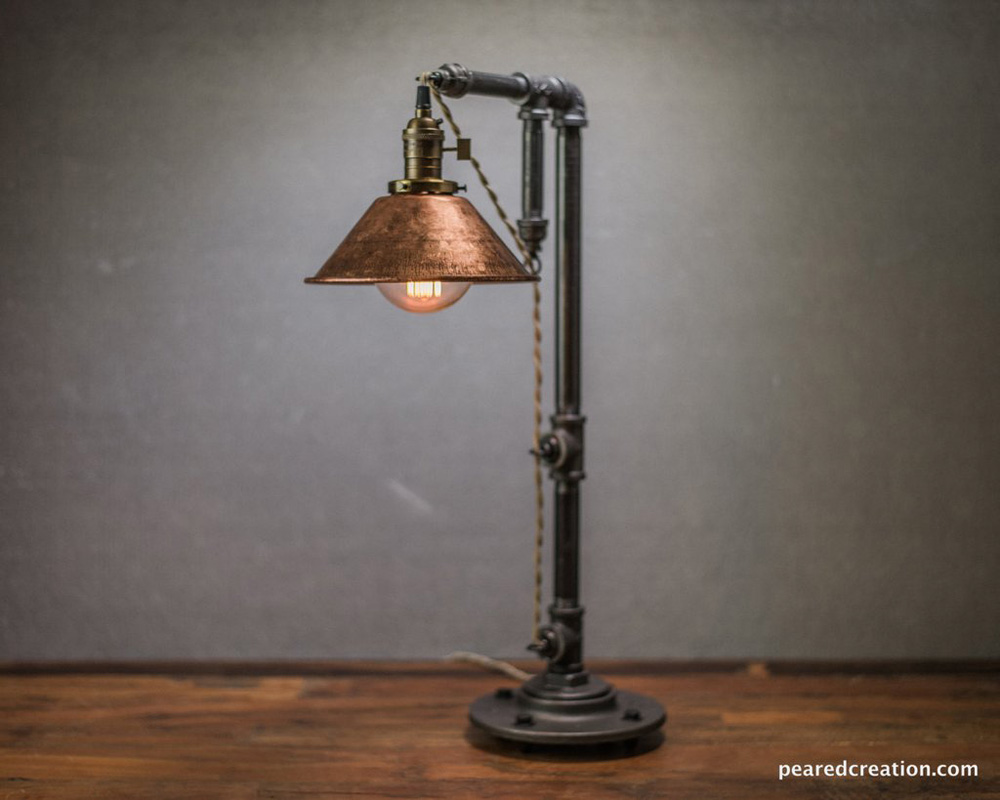 industrial bedside lamps