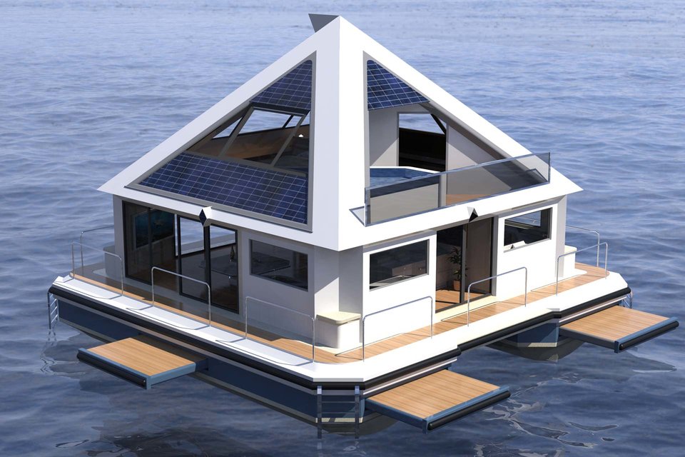 Wayaland Floating City By Lazzarini Design Studio floating-house-plans