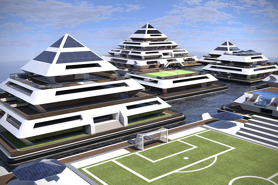 the floating city