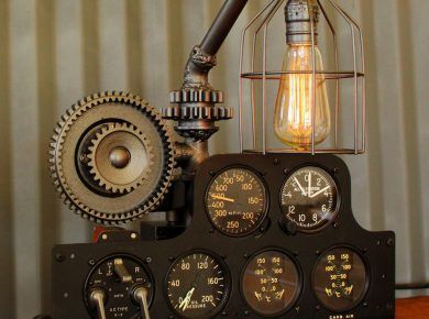 25 Industrial Table Lamps In Vintage Style