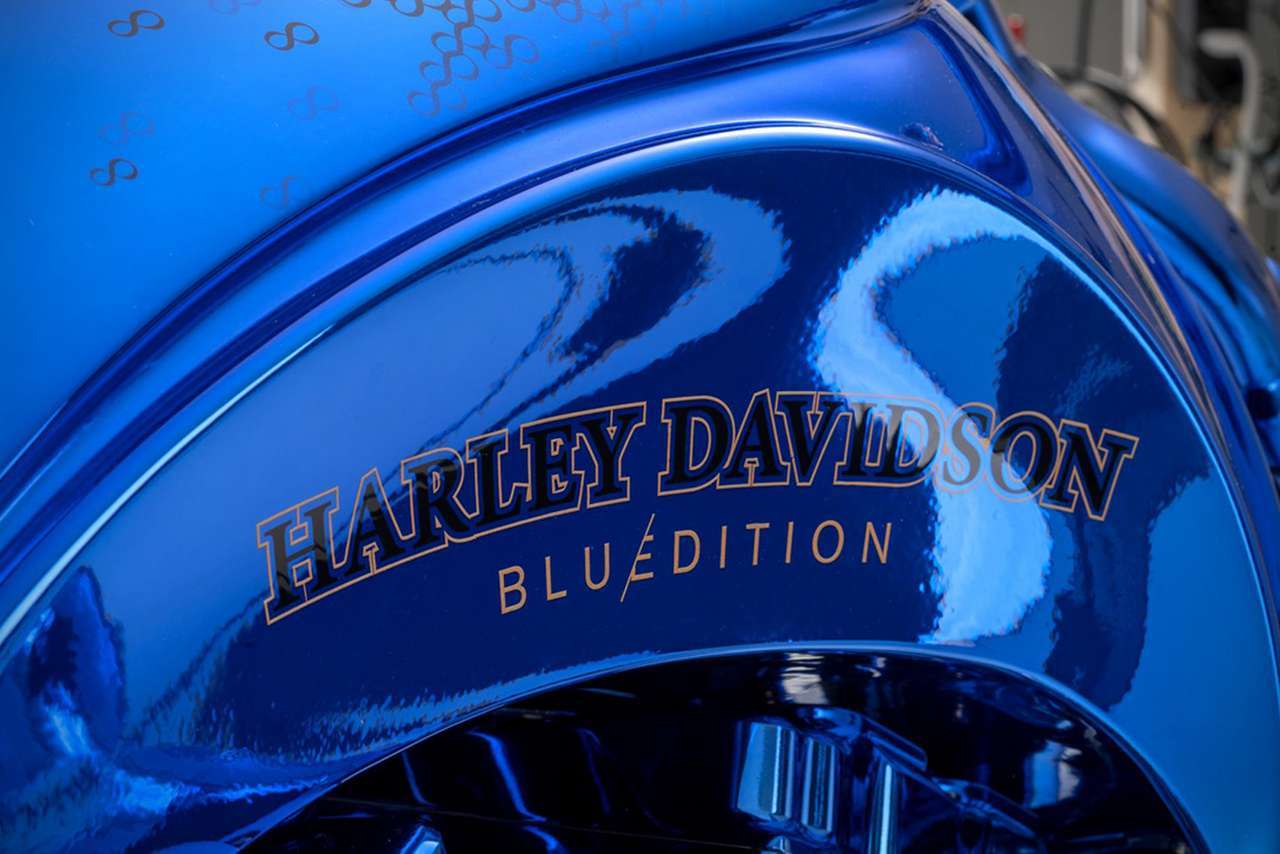 harleydavidson blue edition