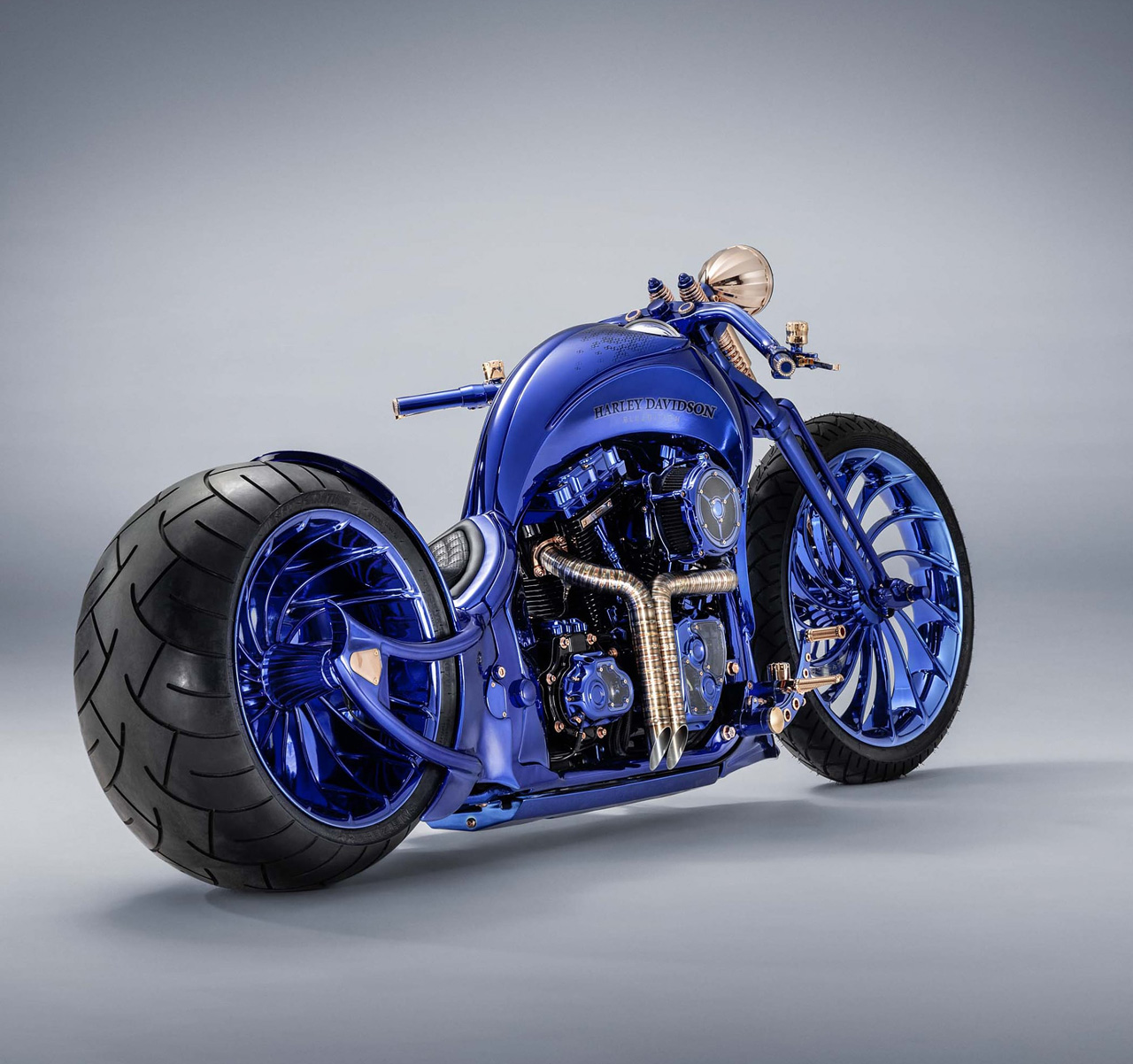 The Most Expensive Motorbike In The World Harley Davidson BLUE EDITION