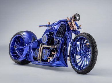 The Most Expensive Motorbike in the World - Harley-Davidson BLUE EDITION