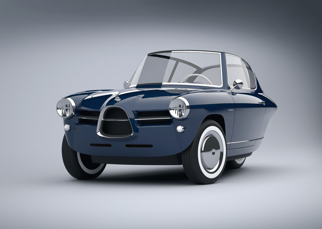electric three wheels car