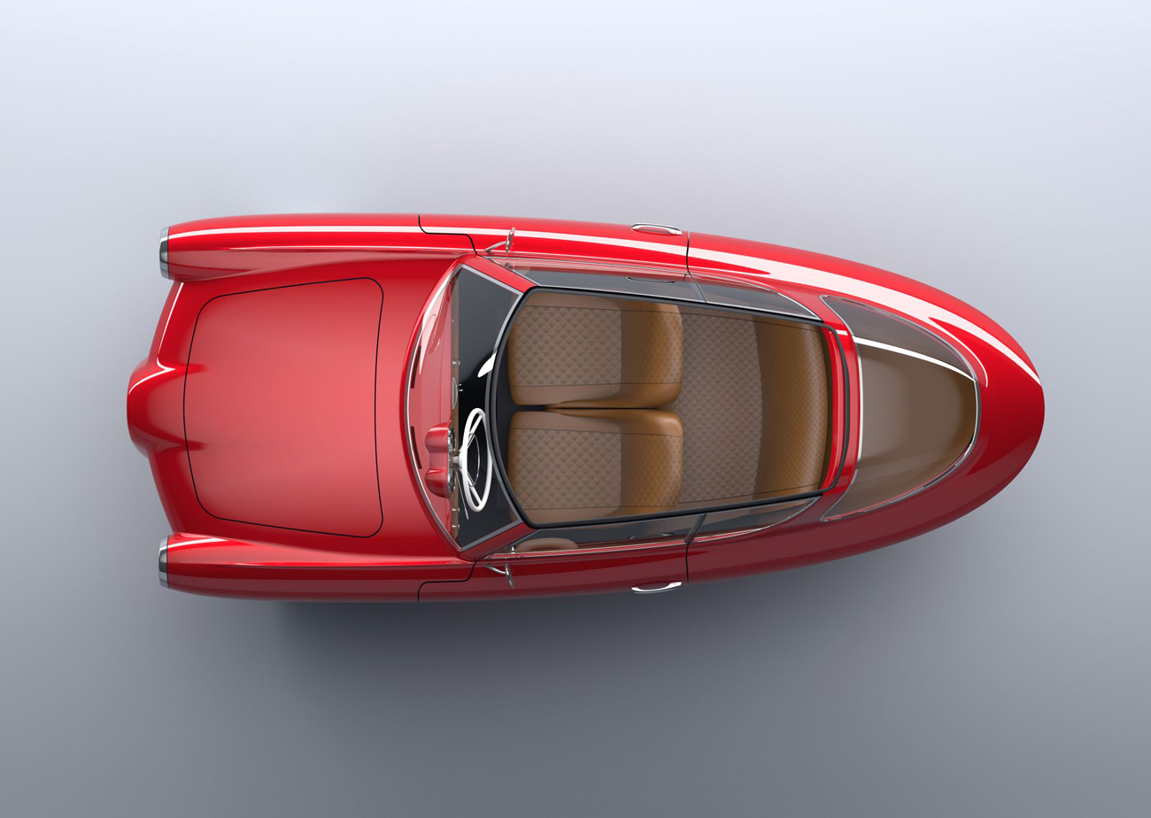 Nobe 100 - Vintage Electric Three-Wheeled Car