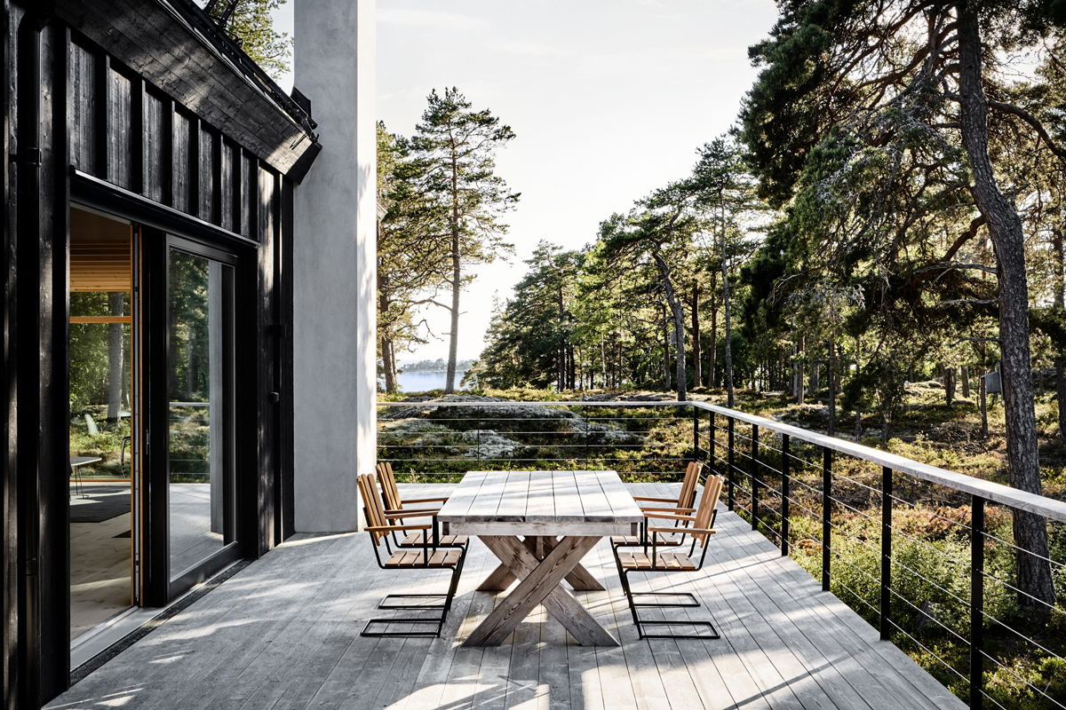 wooden terrace