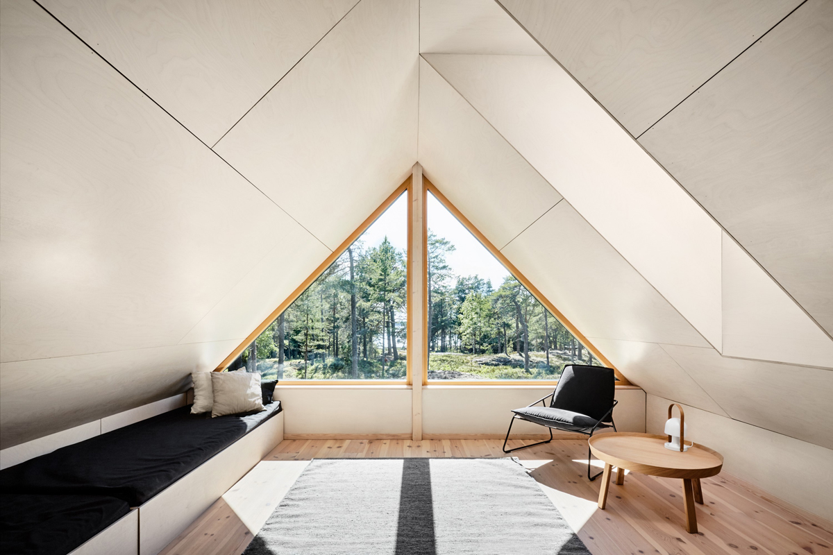 wooden bedroom