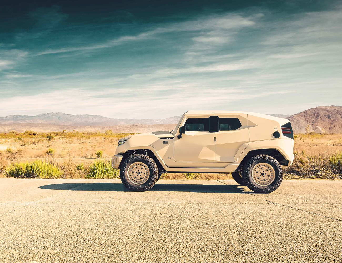 Rezvani Tank Military Style suburban SUV