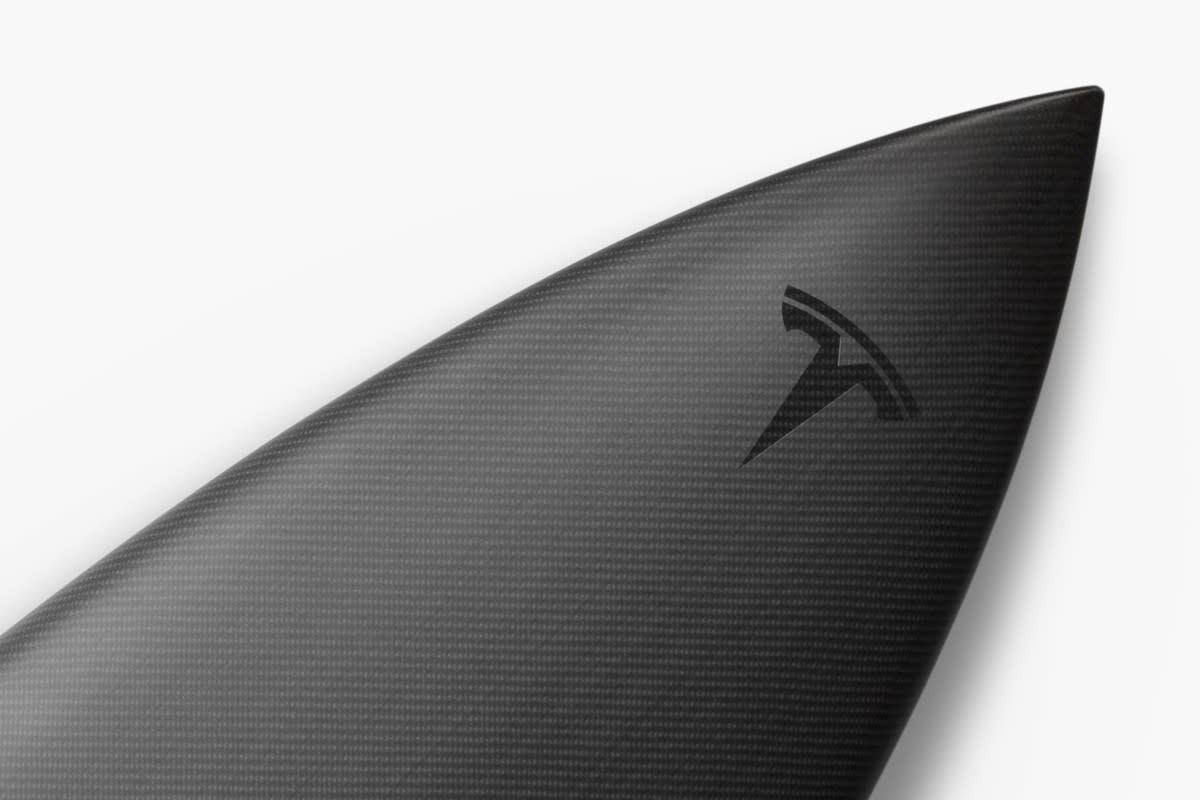 tesla launches limited edition surfboard