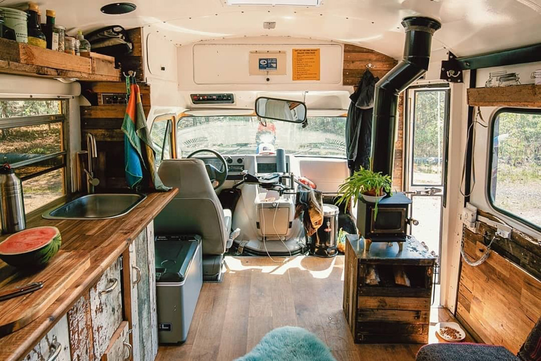 school bus tiny house