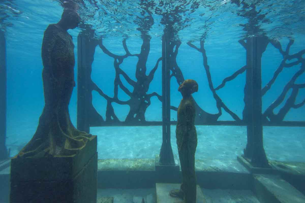 underwater museum