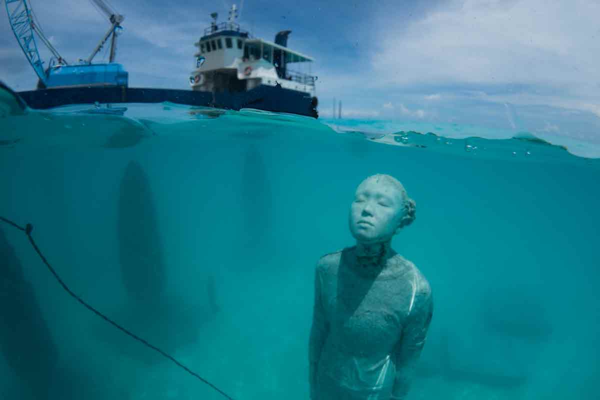 underwater museum maldives