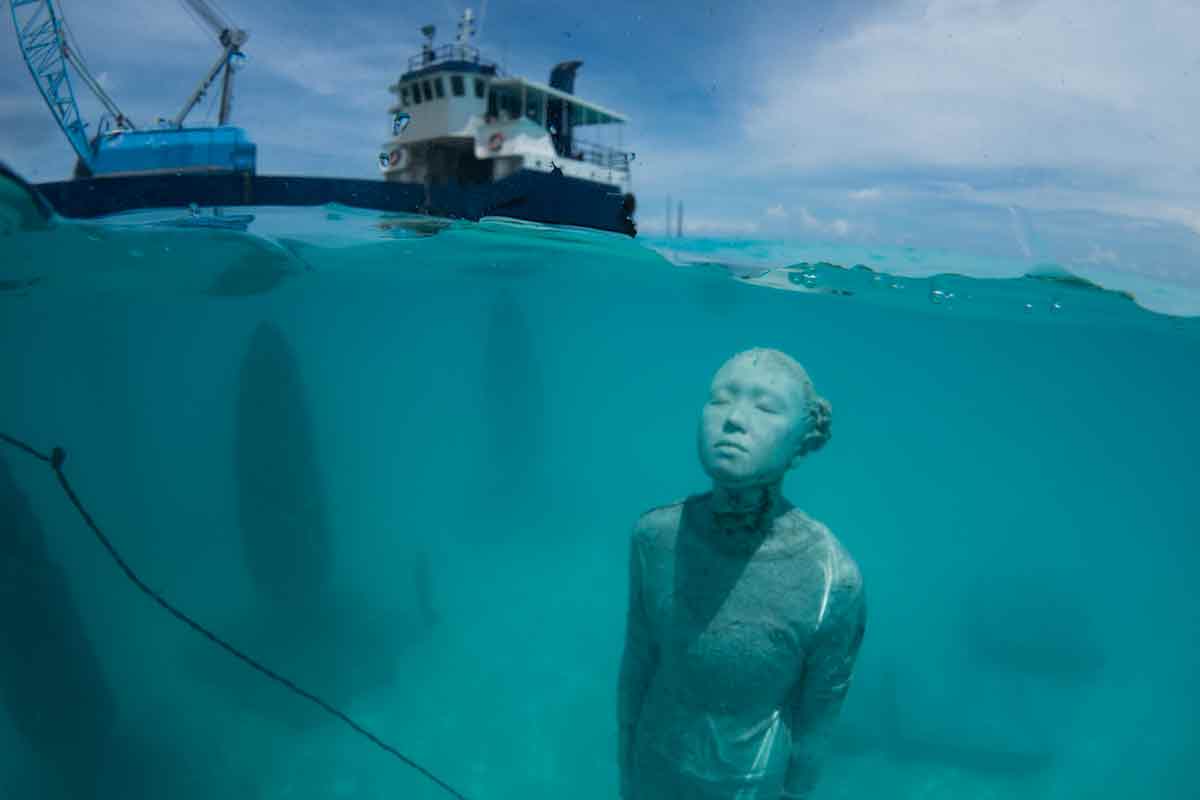 underwater museum maldives