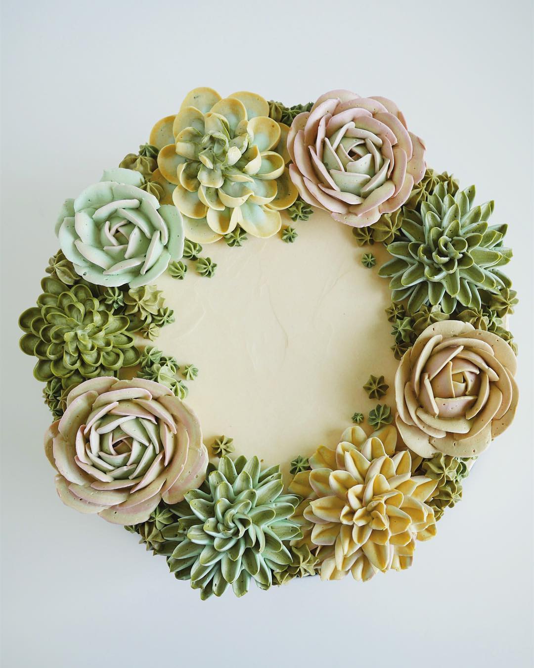 succulent cake topper