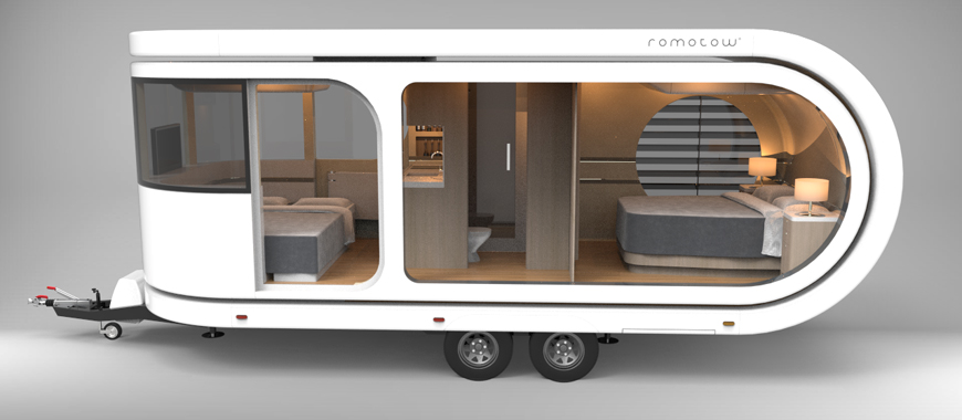 modern caravan interiors