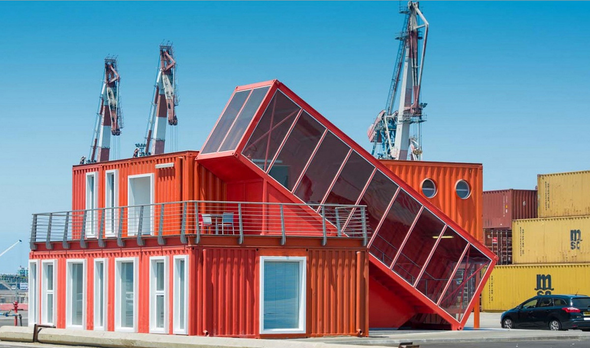 ashdod port shipping container office