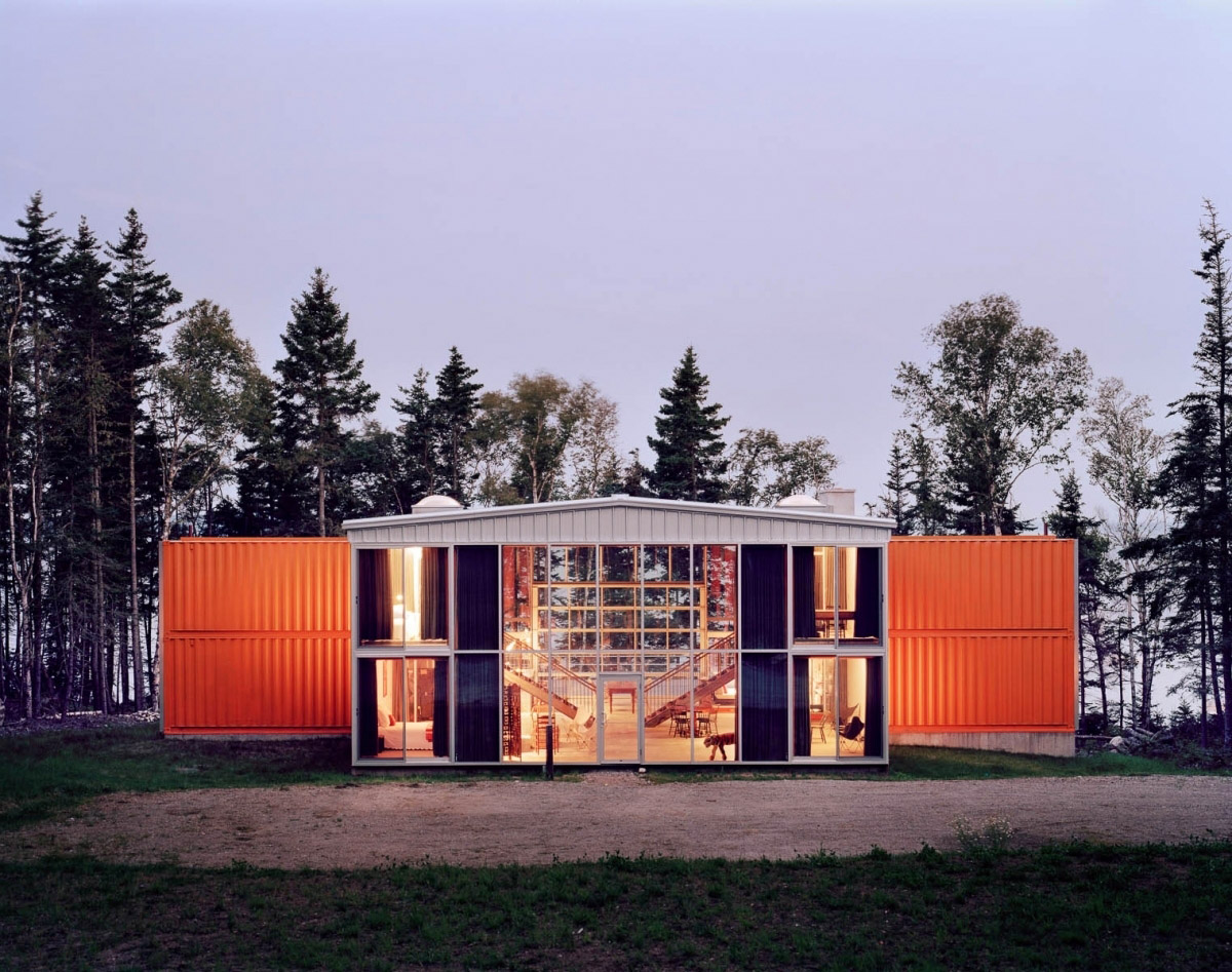 bigest shipping container home