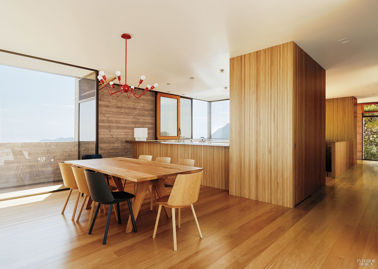 modern wooden interior