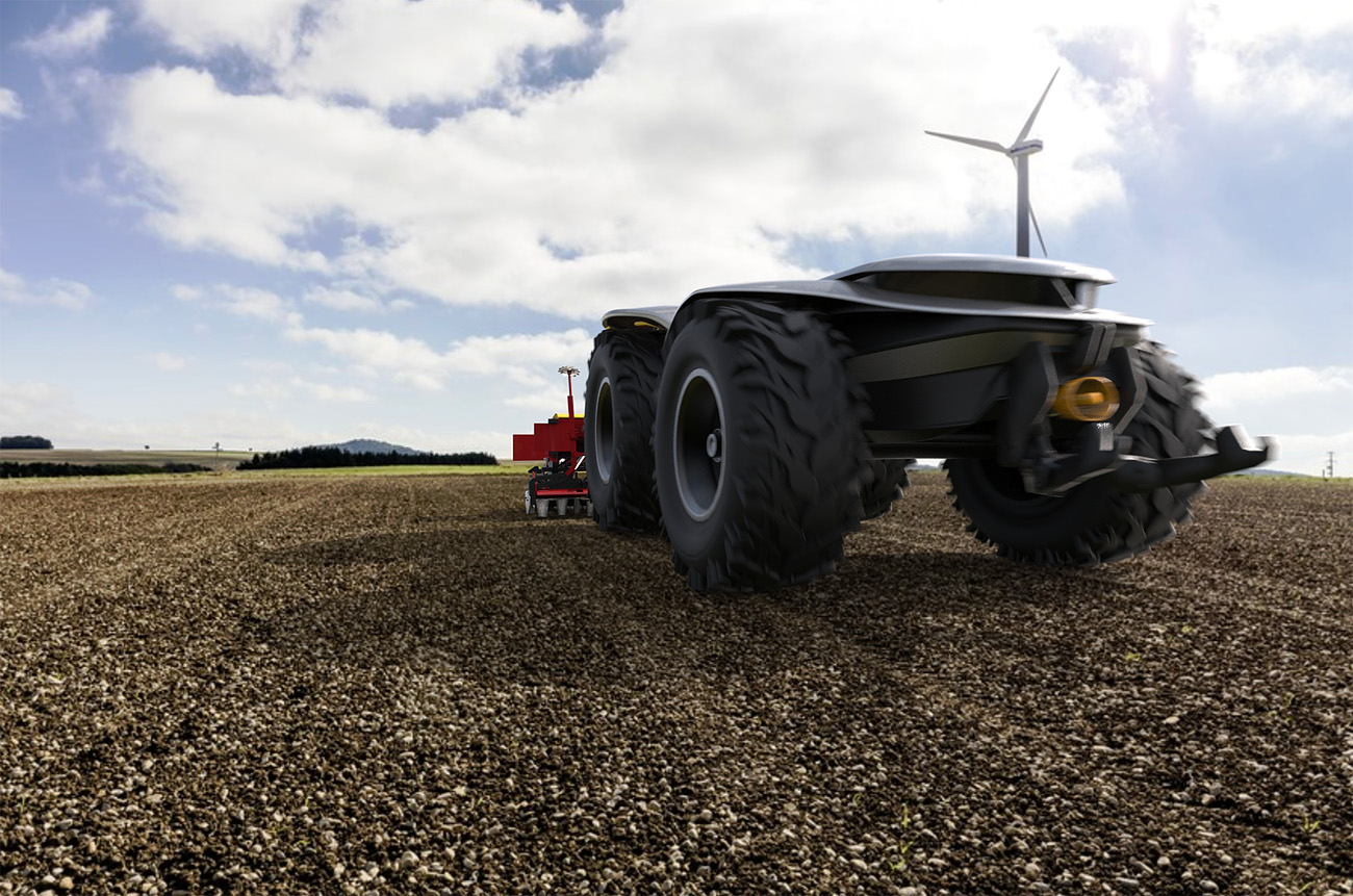self driving farm tractor