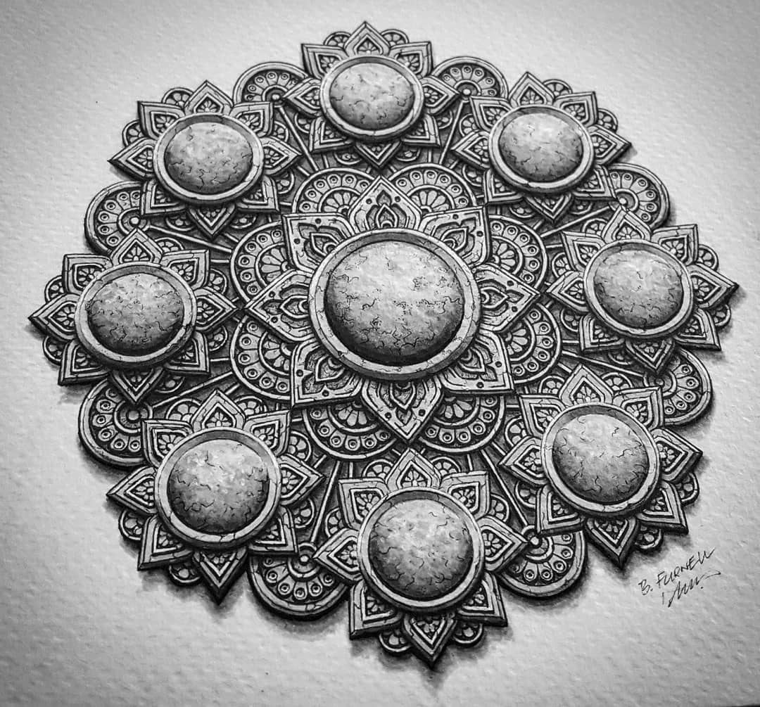 3d mandala