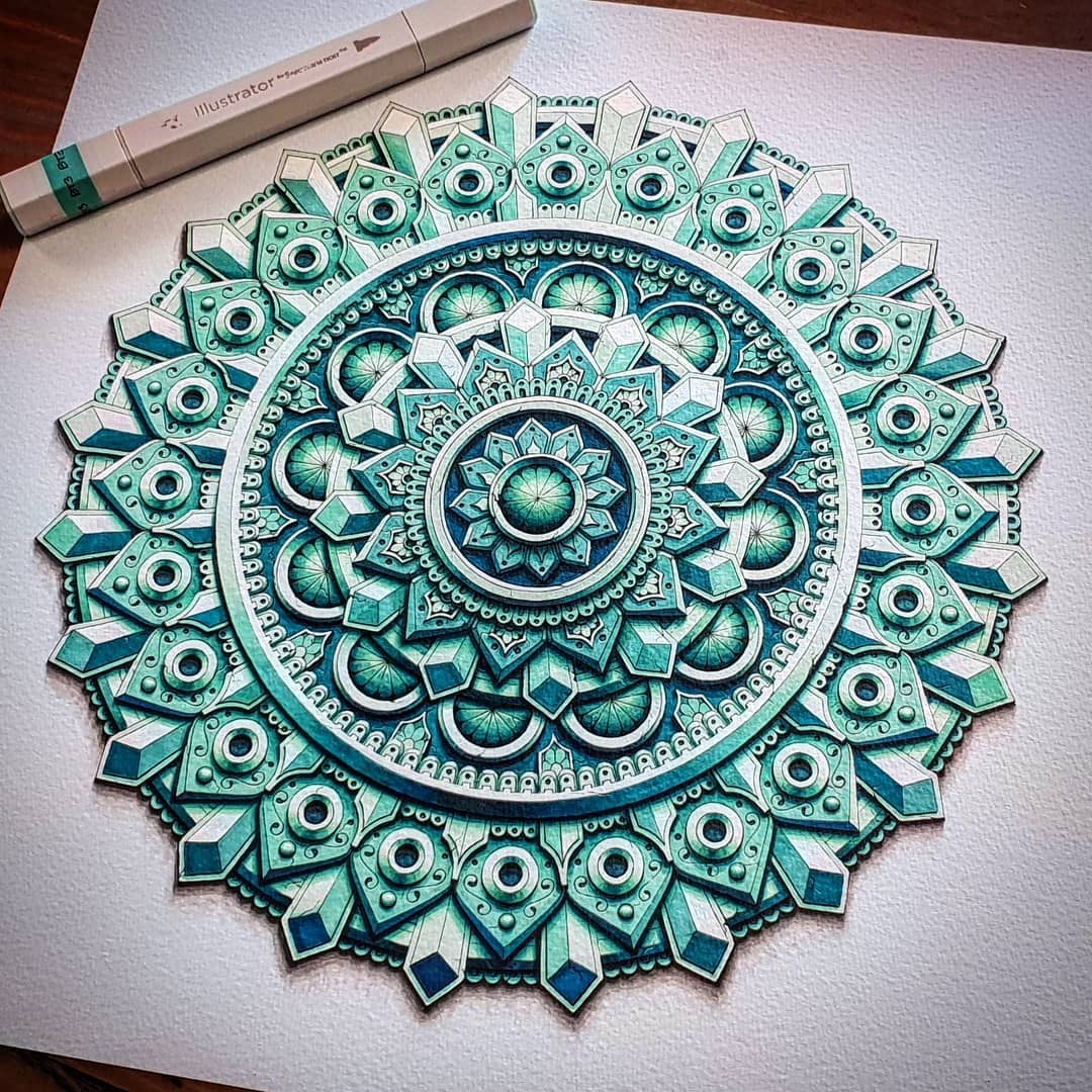 mandala coloring