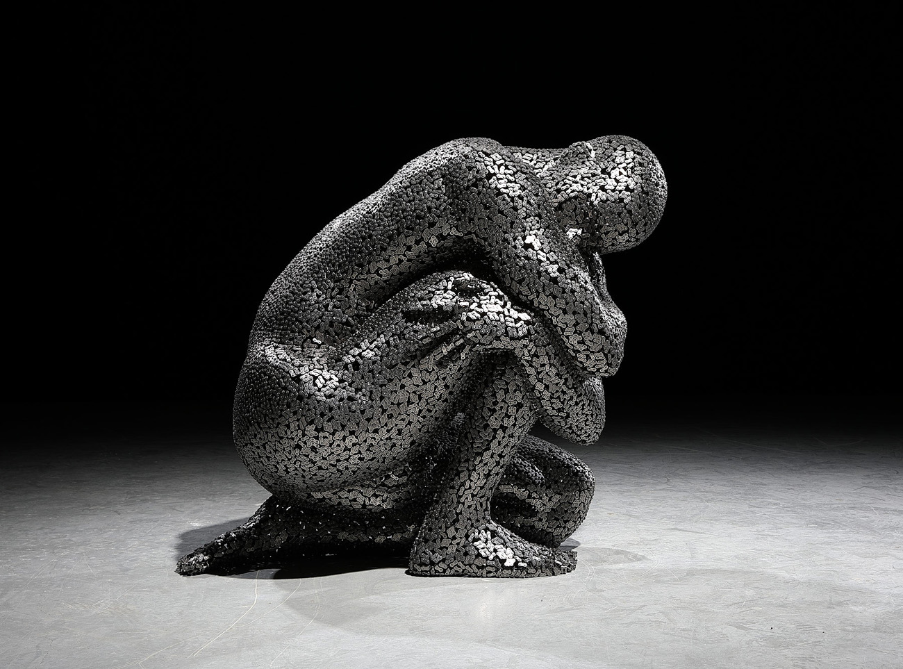 human sculpture