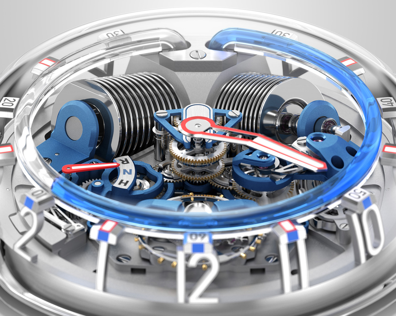 hydro mechanical watch