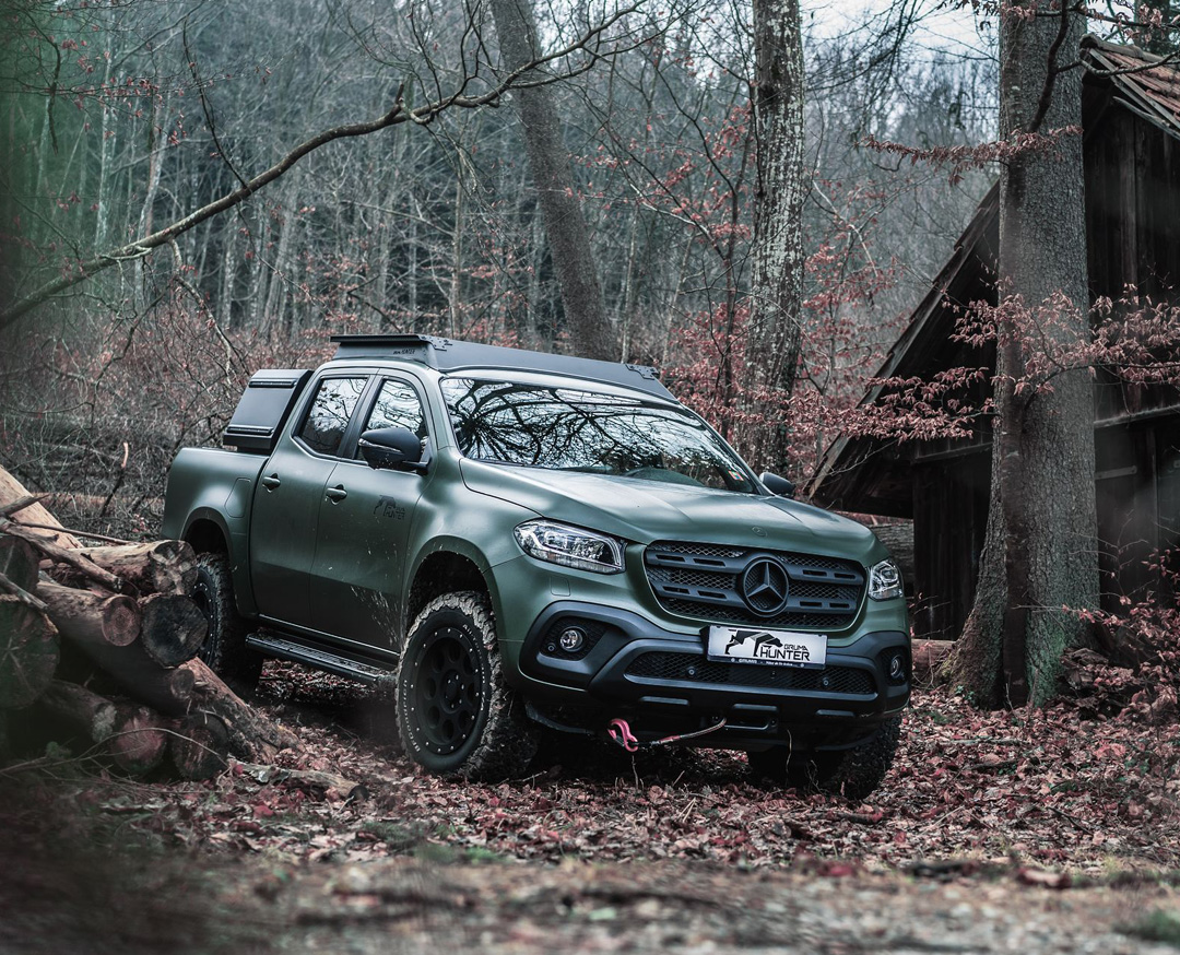 Maybe Best Car for Hunting - New Mercedes-Benz Gruma Hunter