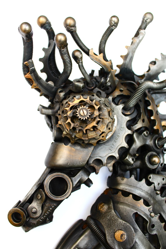 animal sculptures