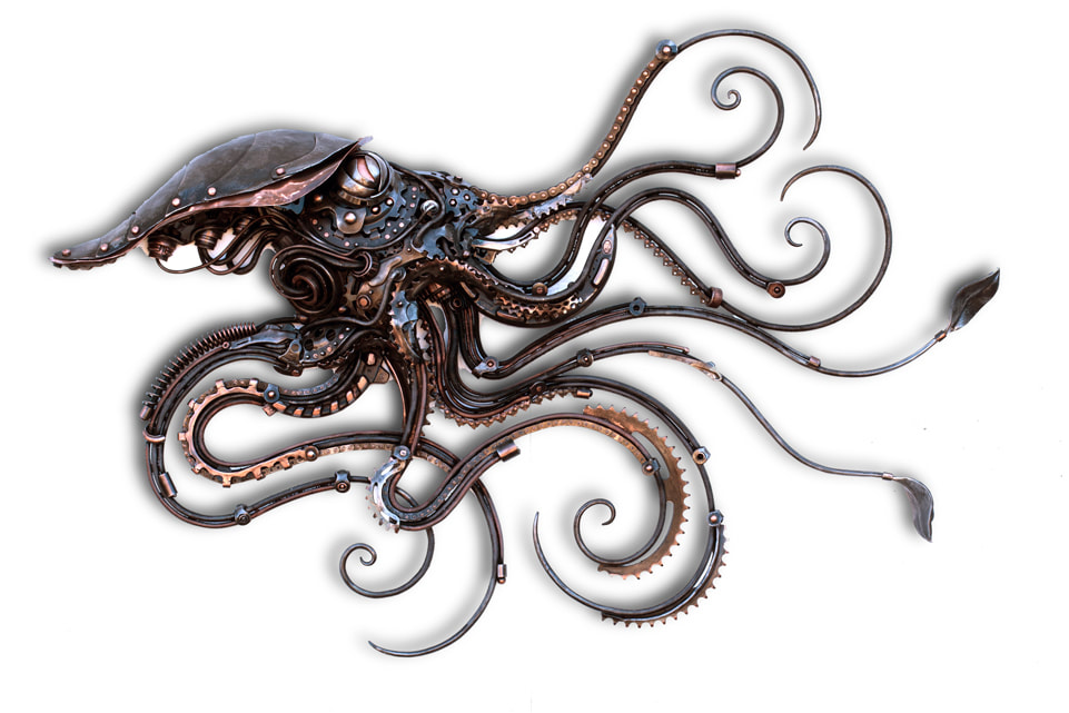 metal animal sculptures