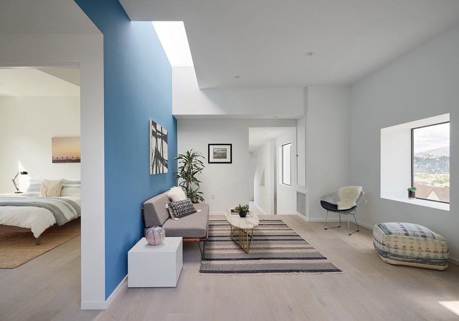 hillside house interior design
