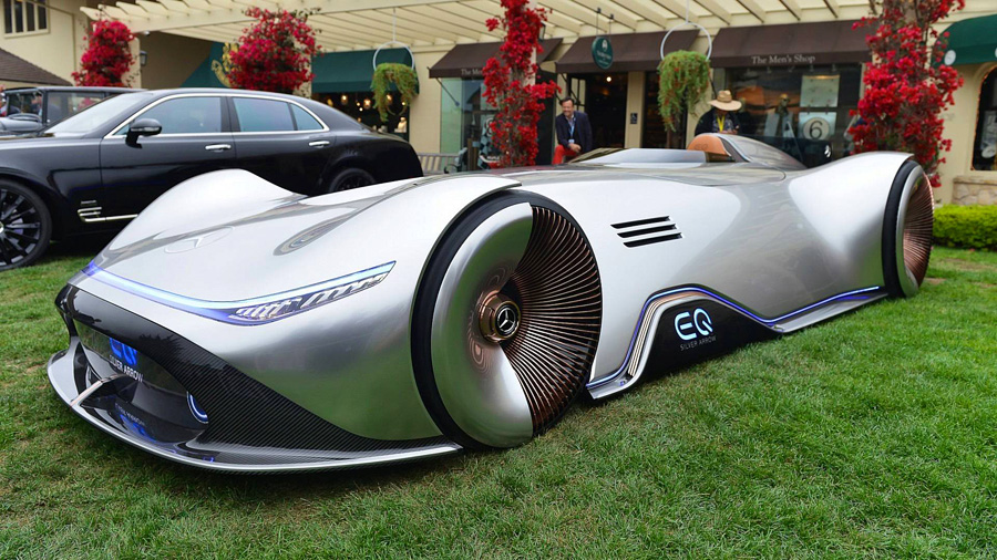 Mercedes EQ Silver Arrow Concept Car