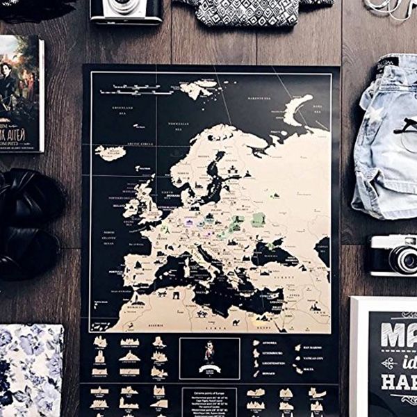 Travel Scratch off Europe Map