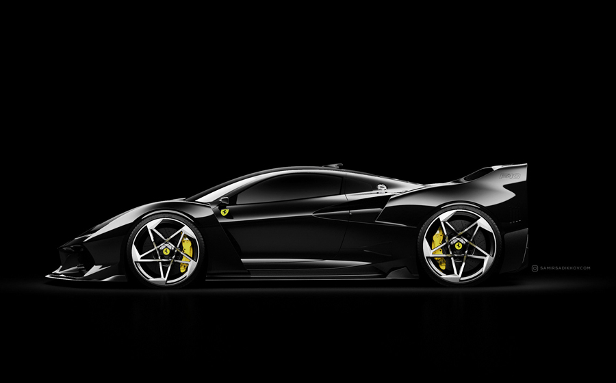 newest ferrari car