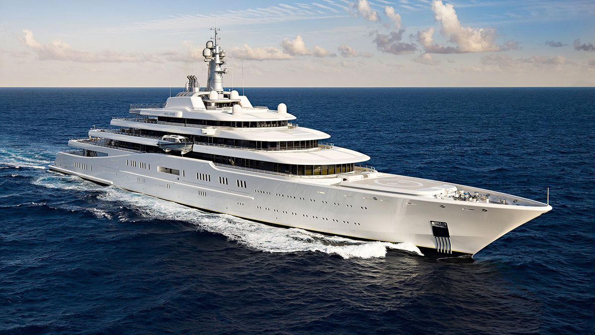 expensive luxury yacht