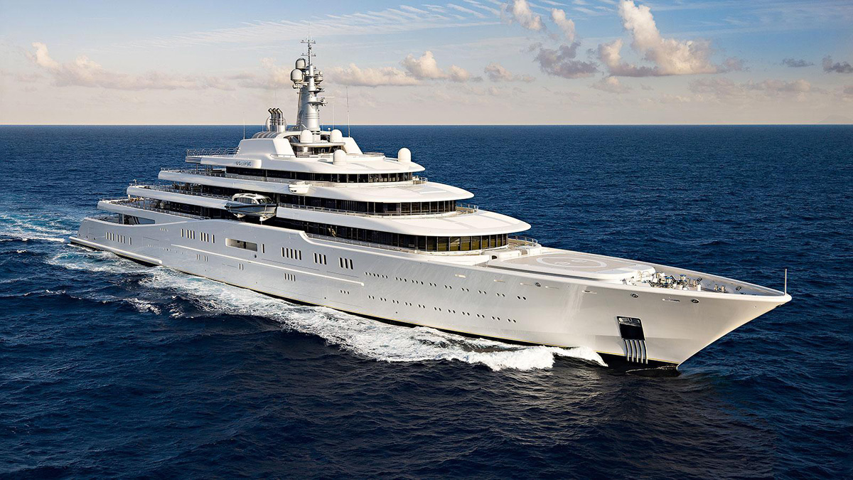 expensive luxury yacht