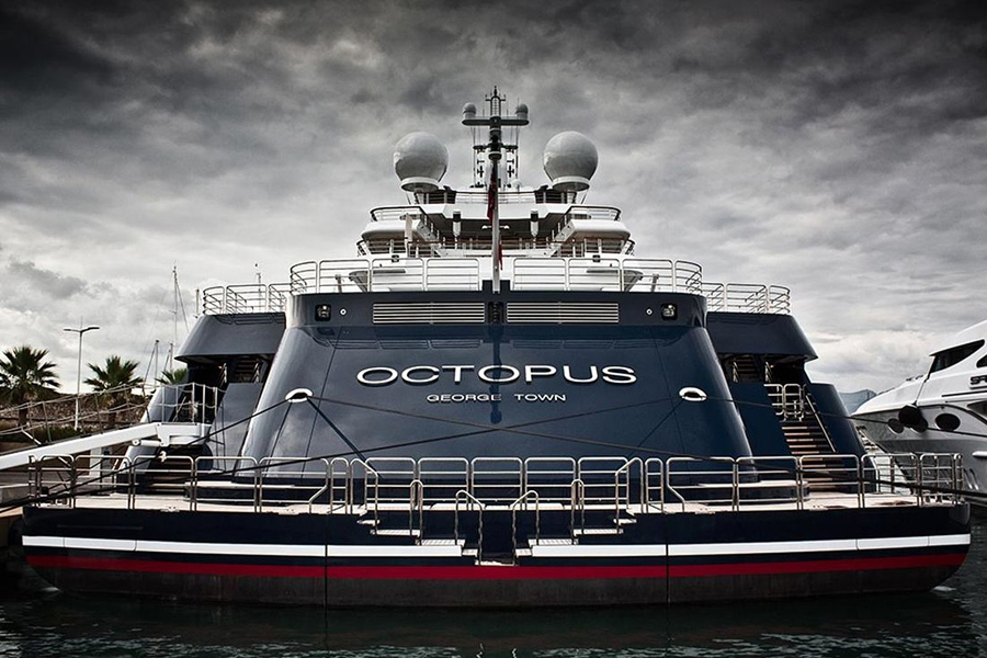 photos de yacht de poulpe