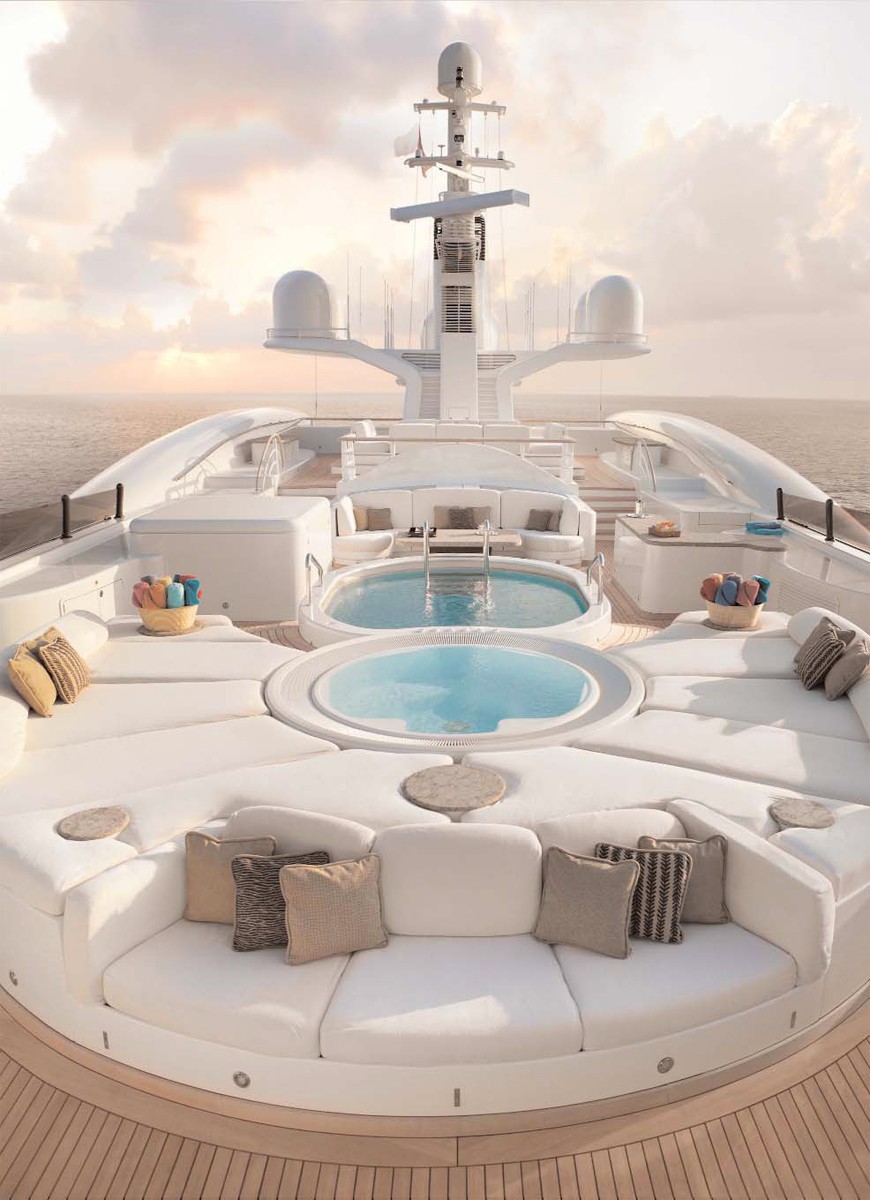 most expensive billionaire luxury yacht interior