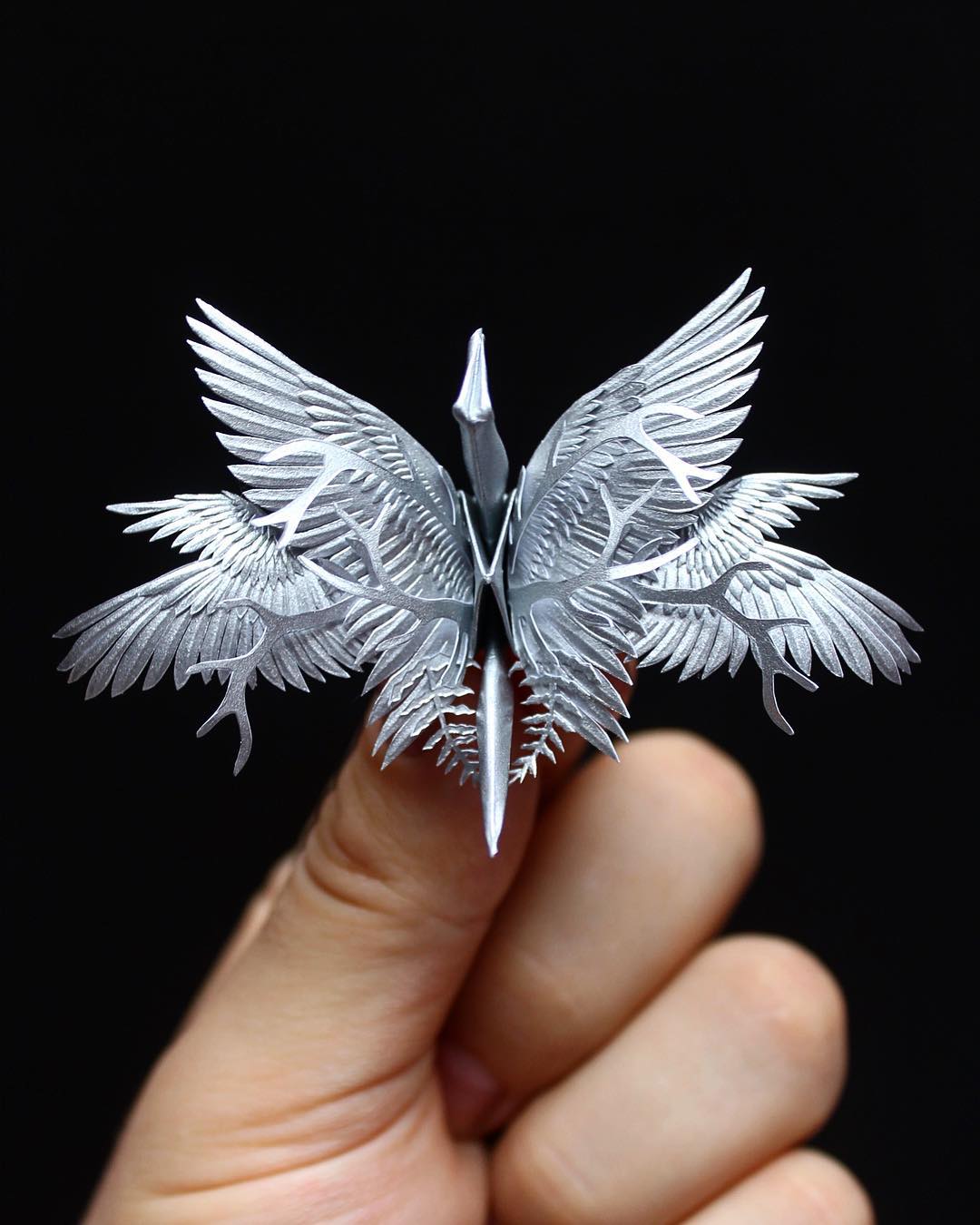 Paper Crane Origami By Cristian Marianciuc