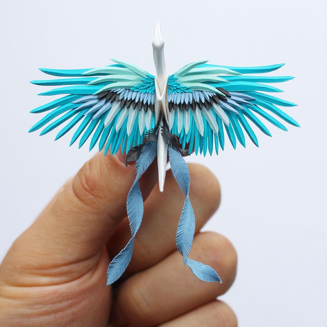 origami crane origami crane