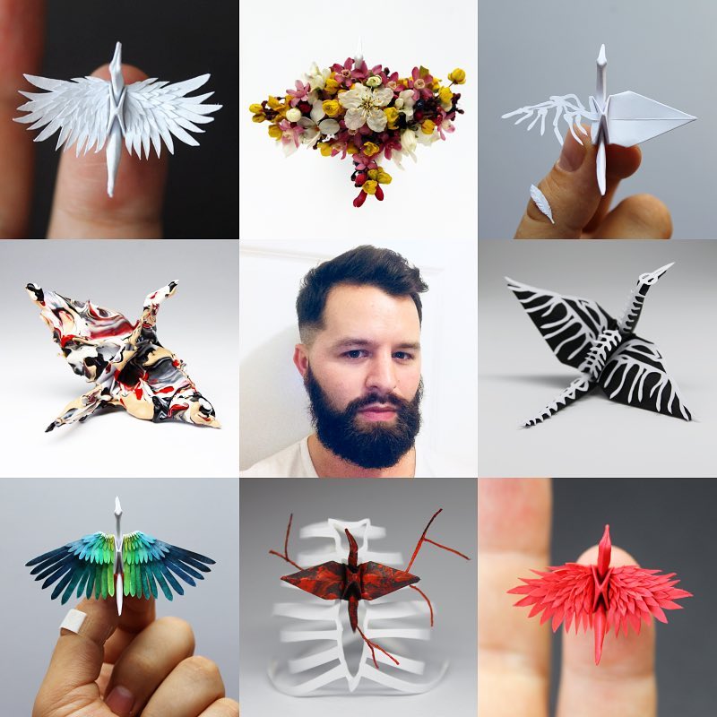 origami crane images