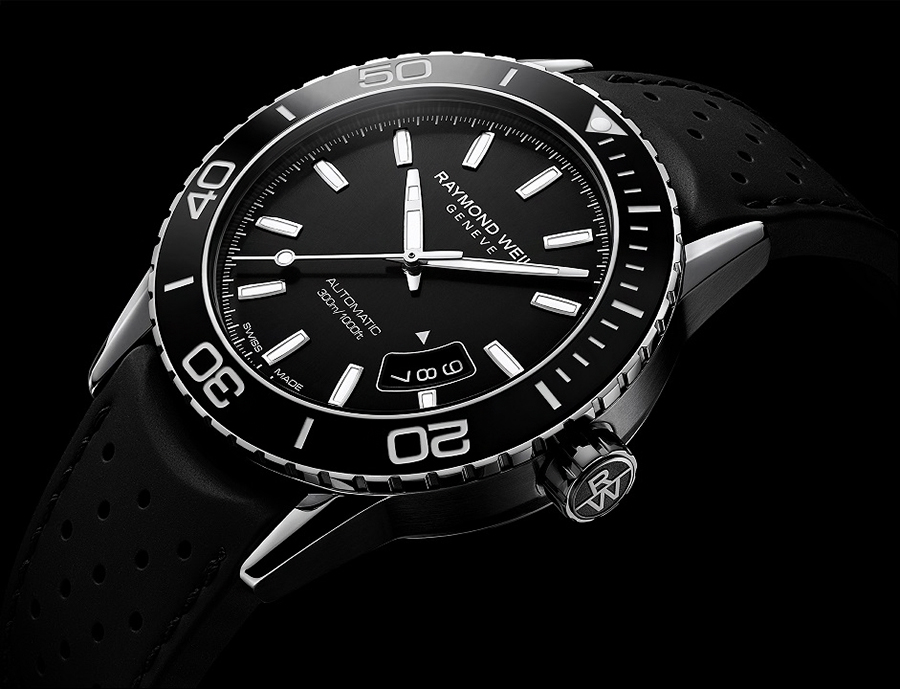 Raymond Weil 'Freelancer' Black Watch