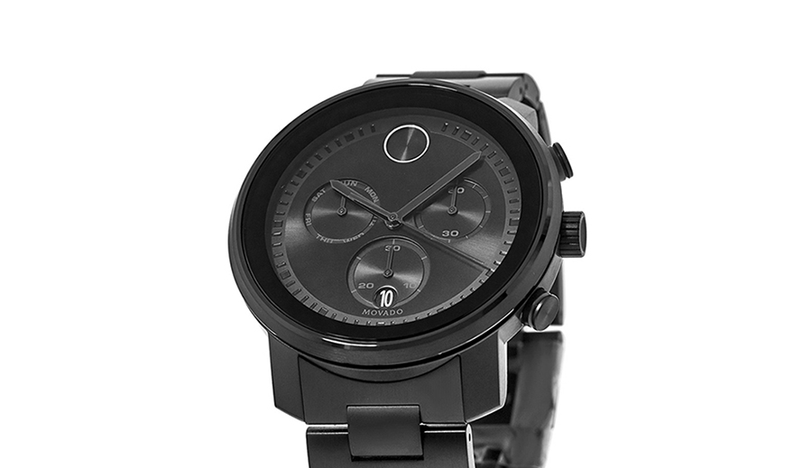 Black Movado Bold Chronograph