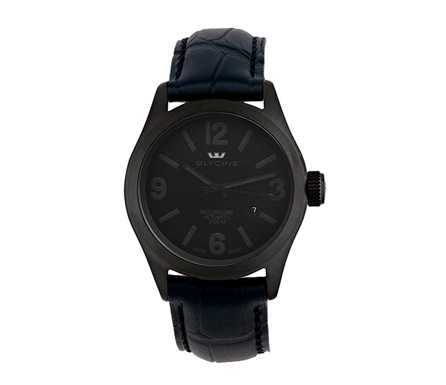 black belt watch for men