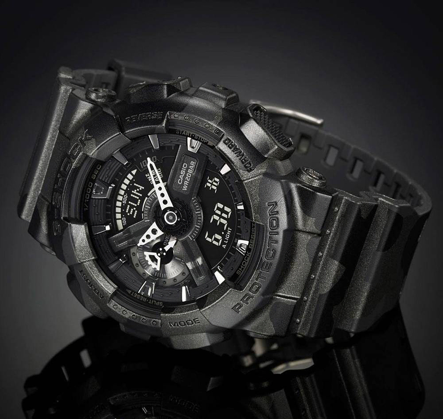 Casio G-Shock GA-110CM Watch - Camouflage Series