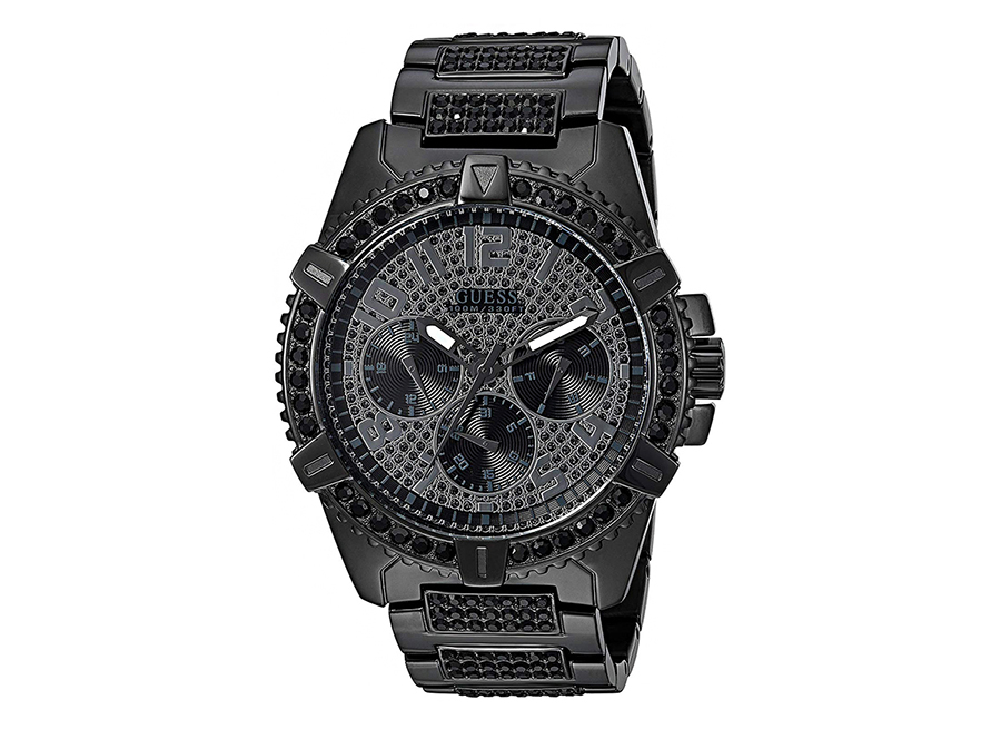 GUESS Men's Crystal Dress Watches