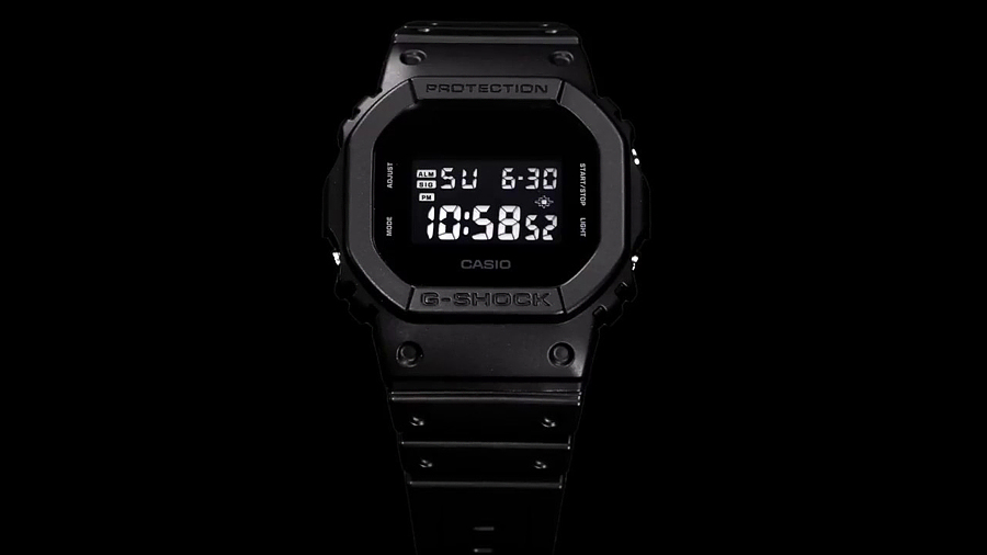 Casio G-Shock Monotone Matte Black