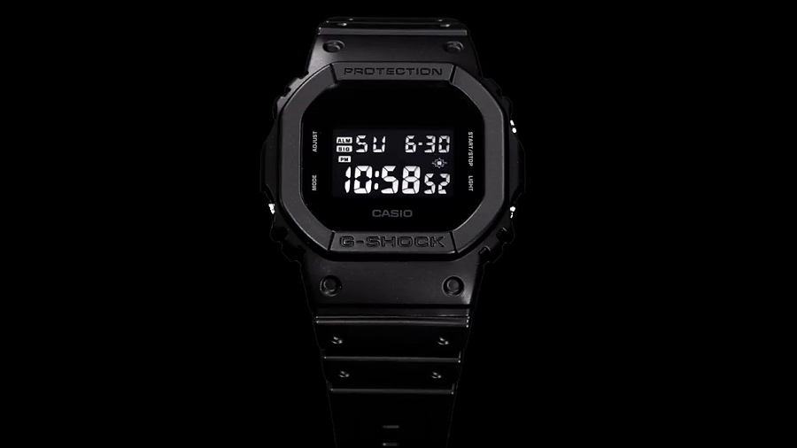 Casio G-Shock Monotone Matte Black